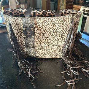 Leopard Print tote bag